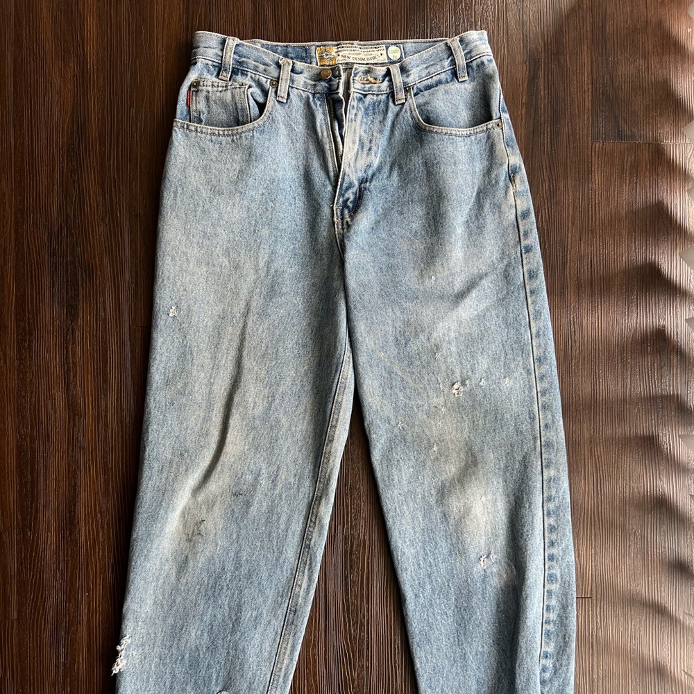 Vintage light blue jeans